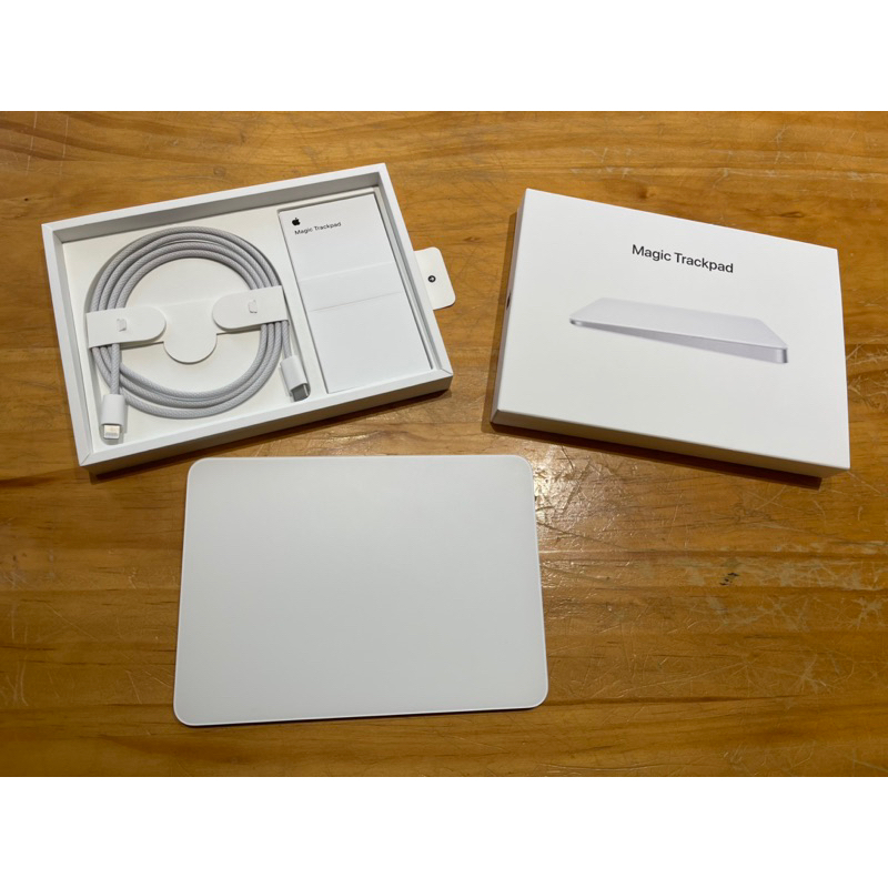 二手_Apple Store 巧控板 Magic Trackpad - 白色多點觸控表面