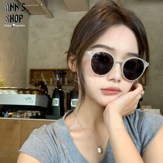 🍒ann’s shop🍒五月新款—韓版百搭磨砂圓框墨鏡 高階感 太陽眼鏡 韓國 小紅書熱賣 眼鏡 ins風 韓系 抗uv