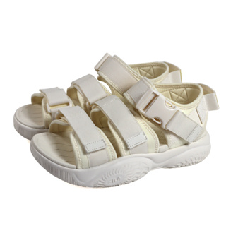 FILA TAPERED SANDALS 2 運動厚底涼鞋 男女款 中性 米白 4-S136X-920 no259