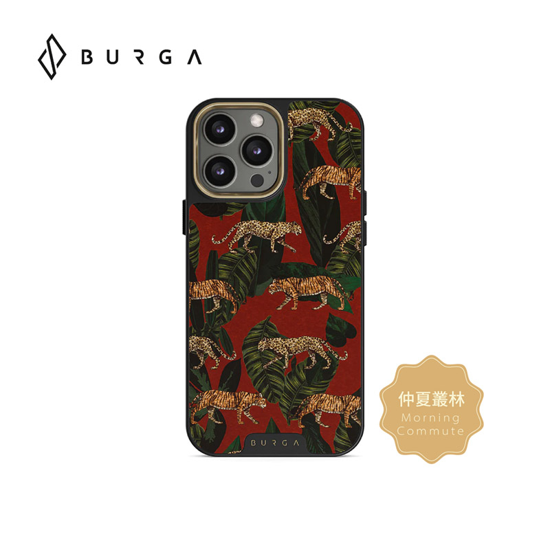 【威禹官方直營】BURGA iPhone 14 Pro/Pro Max Elite款防摔保護殼-仲夏叢林 (手機殼)