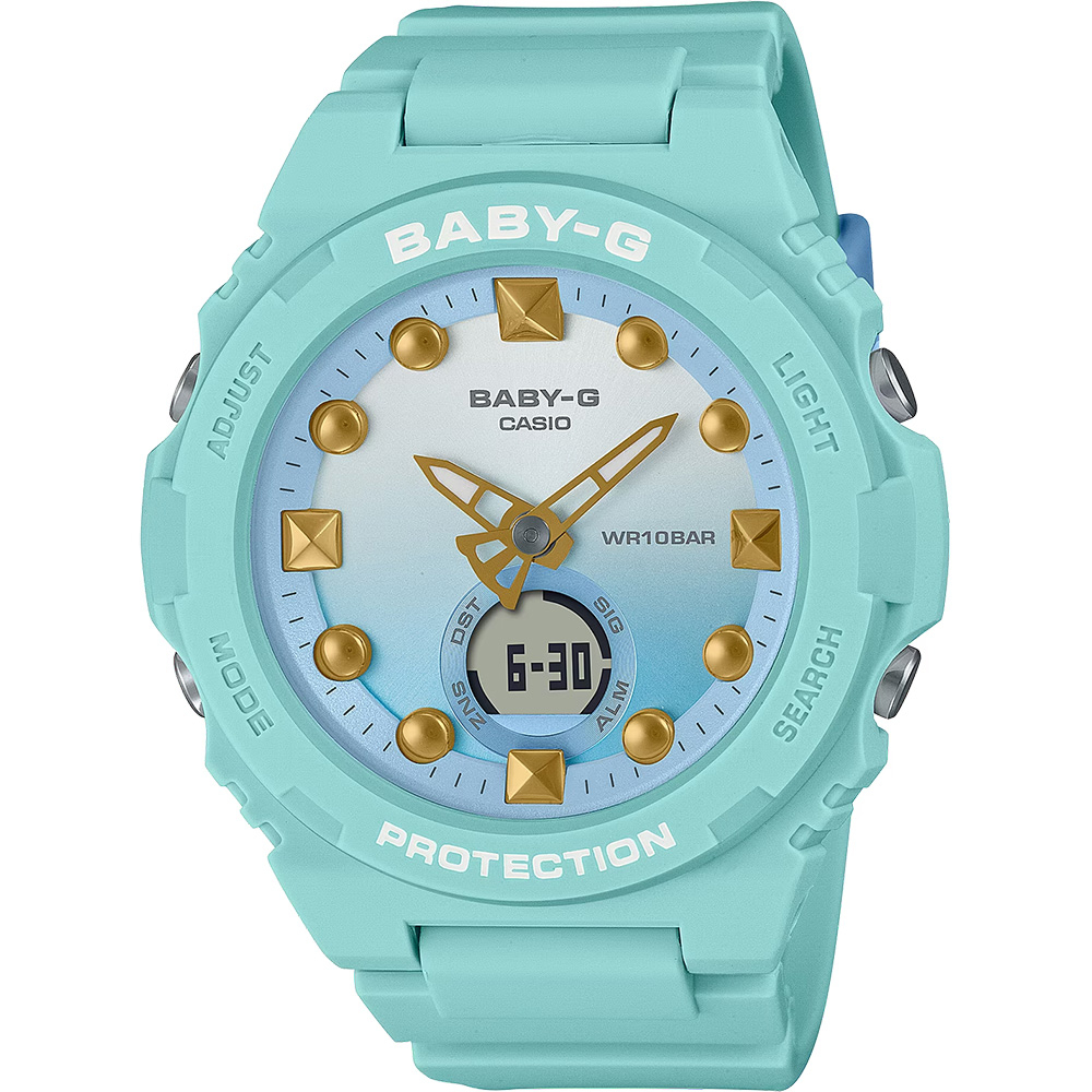 CASIO 卡西歐 BABY-G 夏季海灘手錶 BGA-320-3A