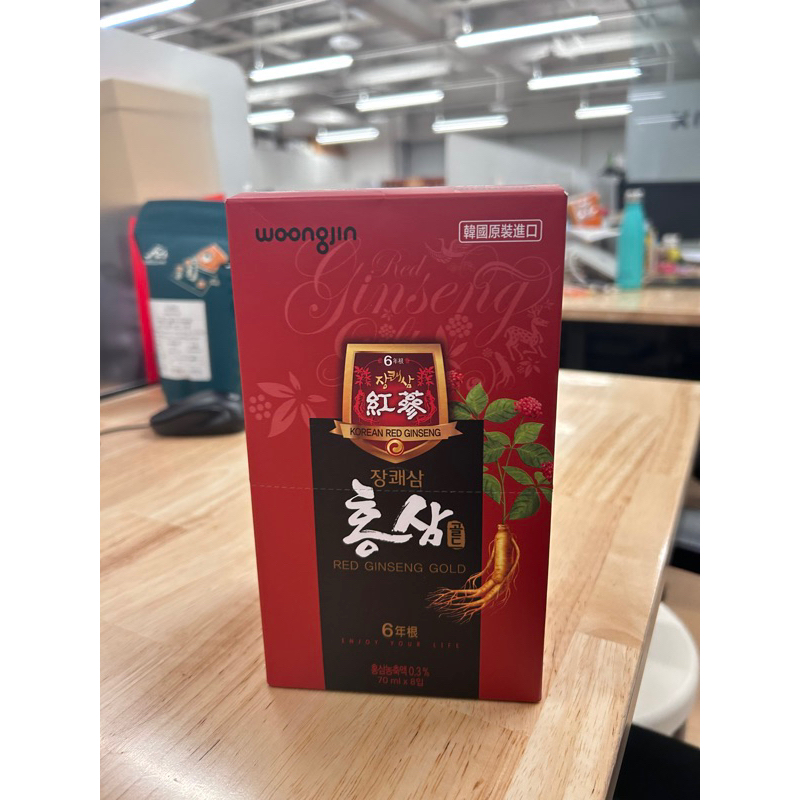 韓國熊津紅蔘飲*2盒（16包）