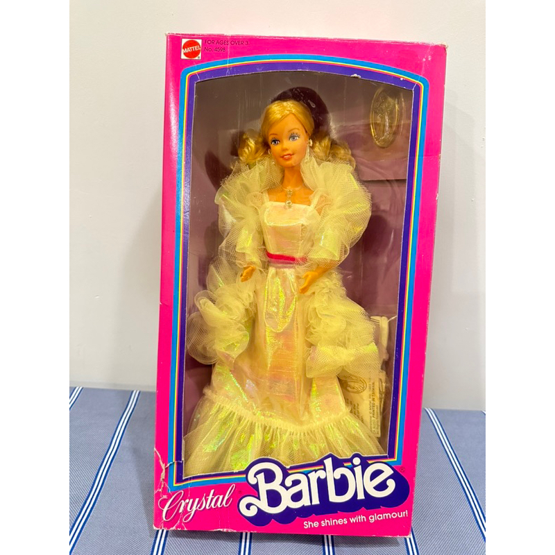 水晶芭比 1986 crystal barbie 古董藏家必有