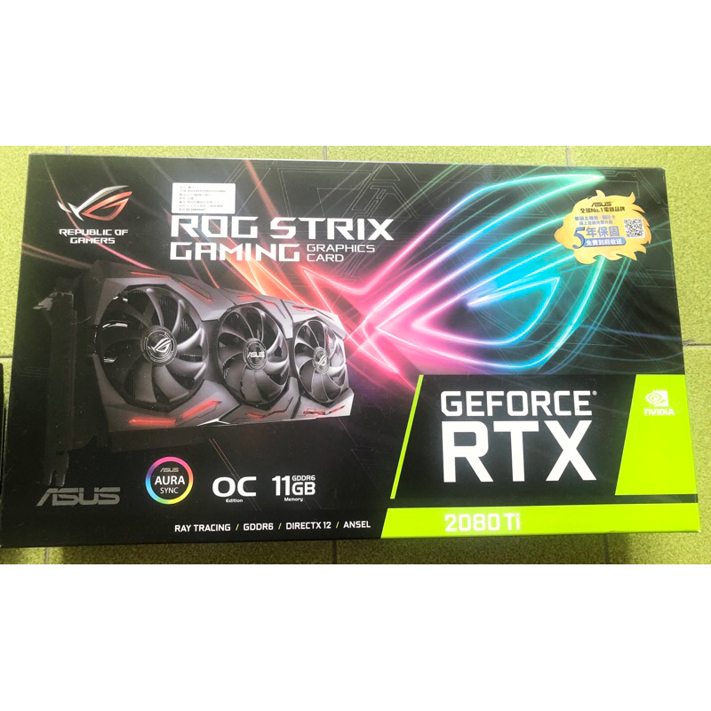 華碩ASUS ROG STRIX GAME RTX-2080TI OC 11G