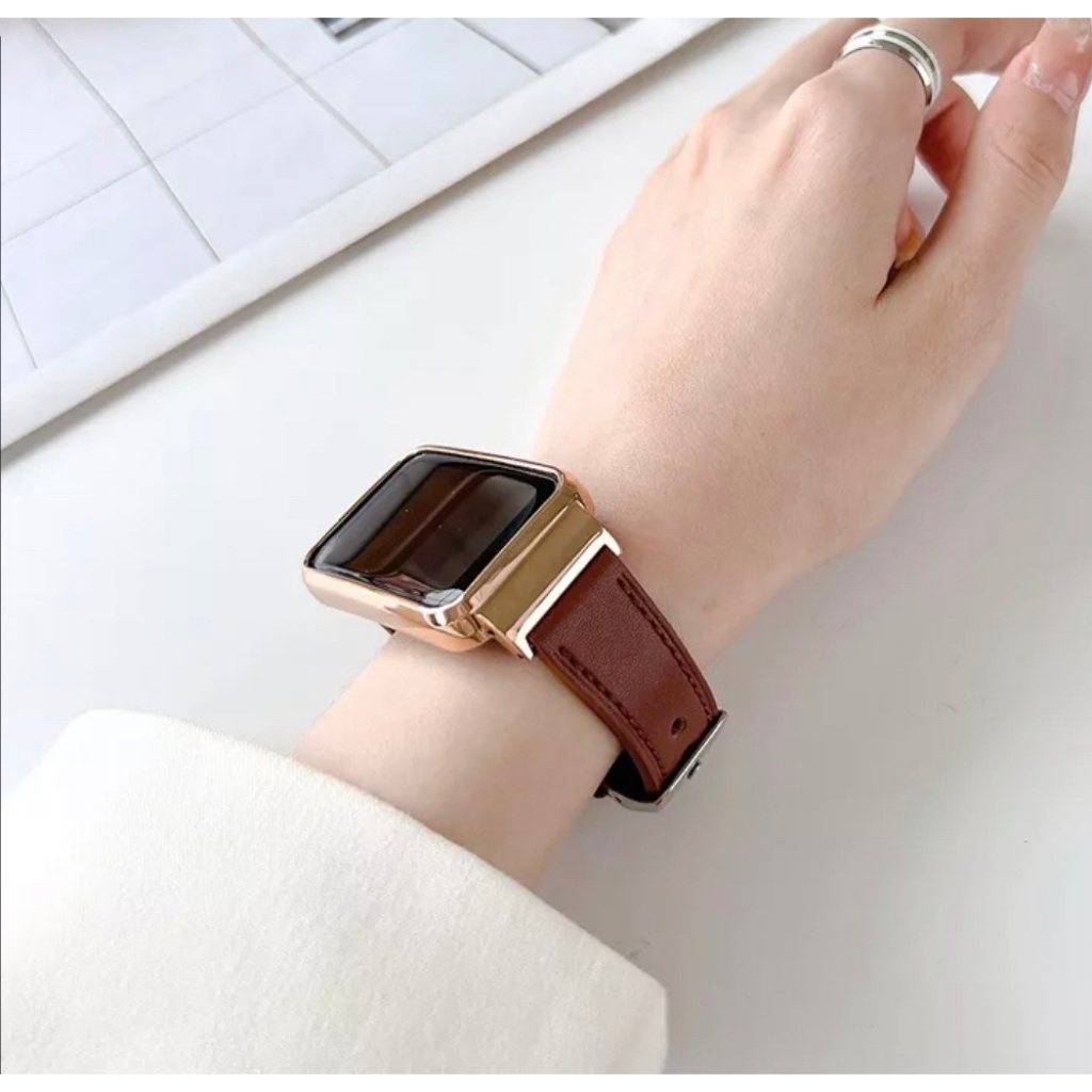 🌷《雨文雯 百貨》小米手環7Pro錶帶 Xiaomi watch 7 pro錶帶 小米7 真皮革男女小米錶帶 保護殼