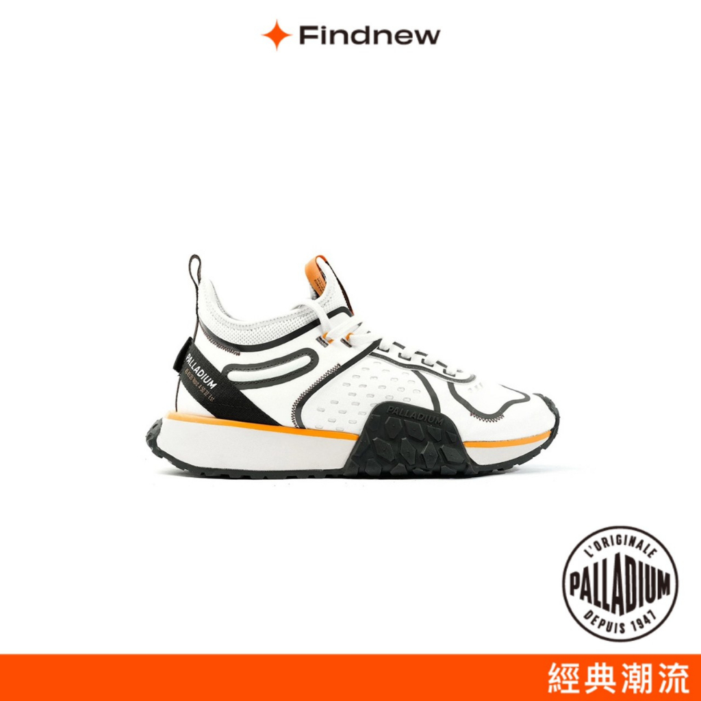 PALLADIUM TROOP RUNNER FLEX再生科技軍種潮鞋 白 男女共款78596-116【Findnew】