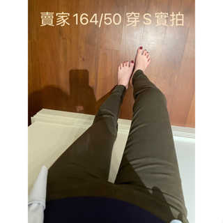 （台灣現貨 ）正品 義大利 calzedonia 褲子SKINNY FIT 墨綠色 MIP023