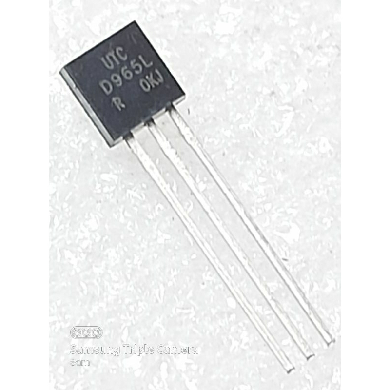 D965  2SD965  電晶體  (2Pcs/包) TO-92  *訂單最低出貨金額50元(不含運費)＊