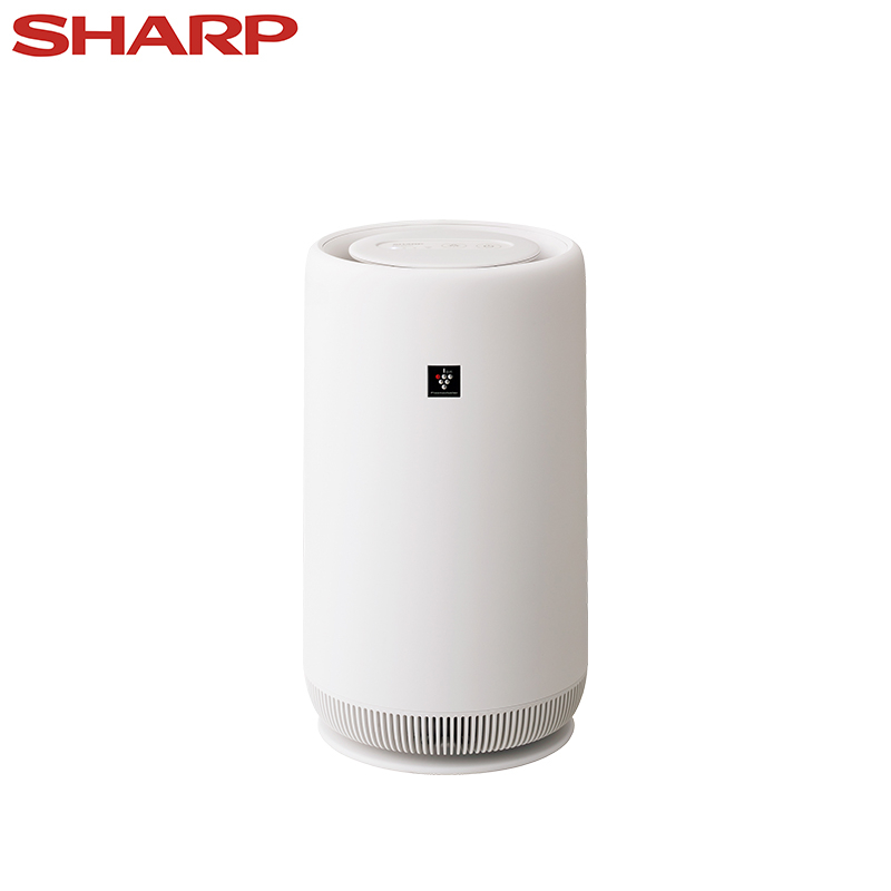 SHARP 夏普 FU-NC01-W 空氣清淨機 3坪 自動除菌離子 360° 0死角淨化 圓柱空氣清淨機