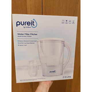 [全新/ 正品/ 快速出貨] Unilever Pureit PX3000 濾水壺 2.5L 附濾芯一個