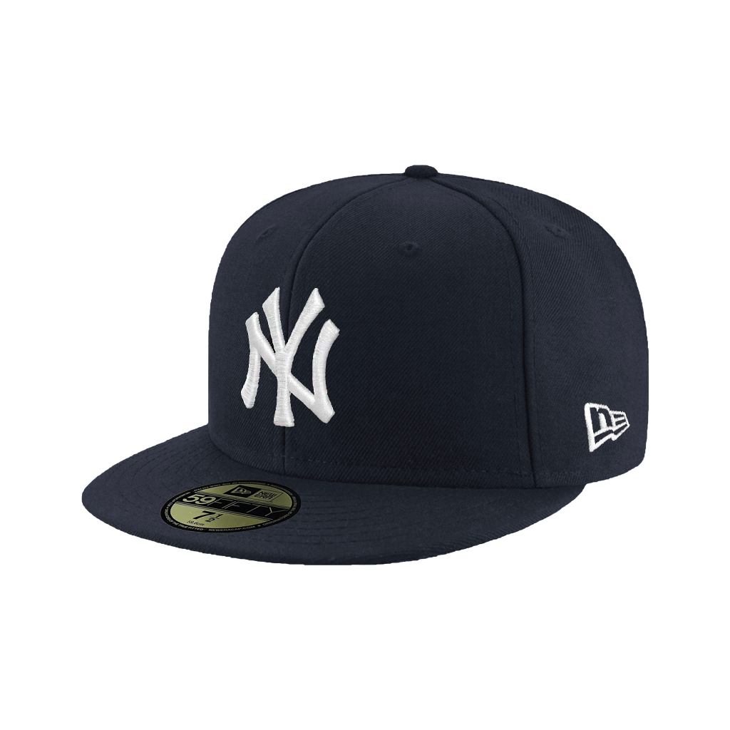 NEW ERA 59FIFTY 5950 MLB 球員帽 洋基 NY 海軍藍 客場 大尺碼 全封帽 棒球帽【TCC】