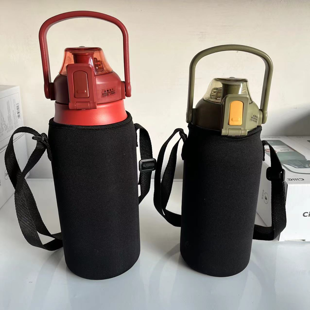 台灣🇹🇼出貨 希樂雙飲316不鏽鋼保溫杯提袋 水壺袋 水壺背帶 替換吸管