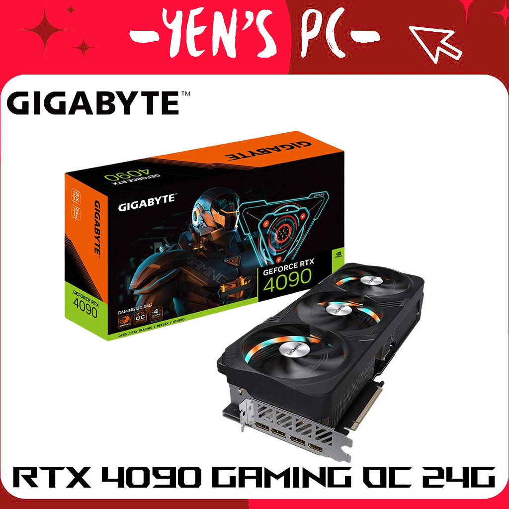 YEN選PC GIGABYTE 技嘉 RTX 4090 GAMING OC 24G