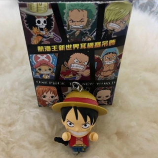 航海王新世界耳機塞吊飾《蒙其.D.魯夫》Monkey.D.Luffy 手機吊飾 裝飾品 紀念品 收藏家最愛