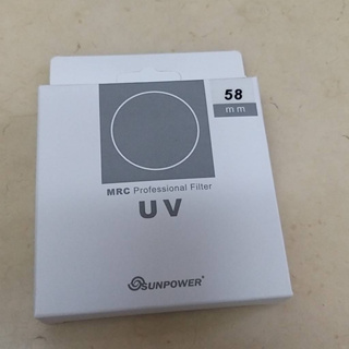 SUNPOWER TOP2 UV 58mm 多層鍍膜 保護鏡 超薄框 UV鏡 現貨 可用 18-55MM