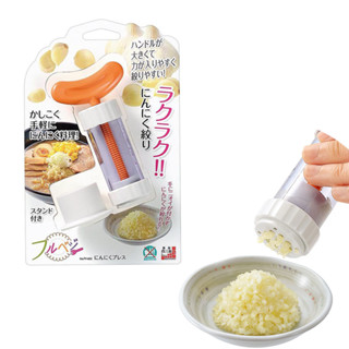 現貨- 日本下村工業 旋轉壓蒜器 蒜末 擠蒜器 壓蒜器 新潟 燕三條 料理用具 日本製