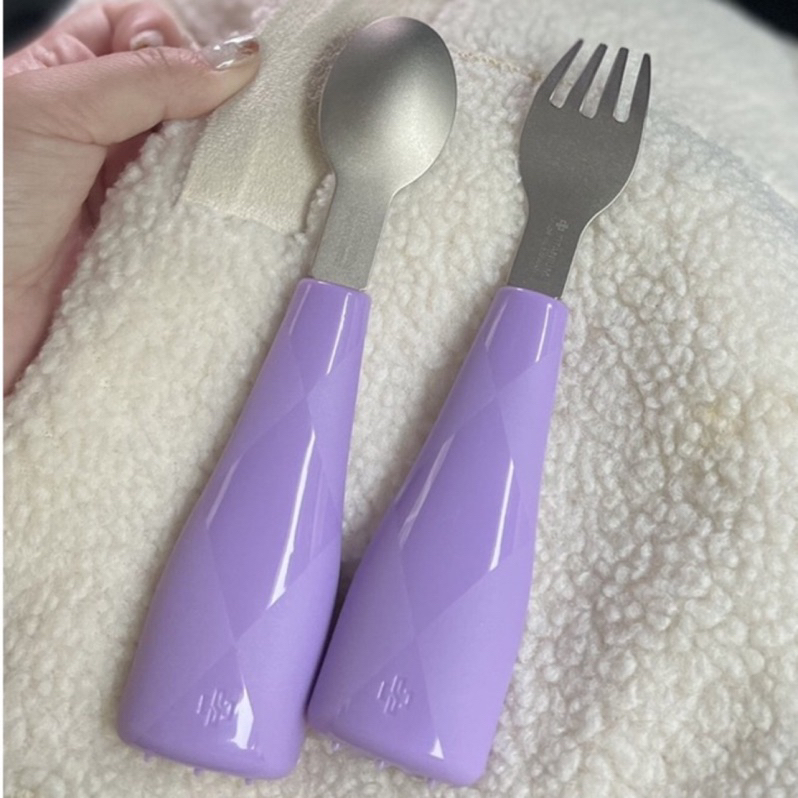 中鋼股東會紀念品- (米色、紫色、綠 現貨)精緻鈦ONE戶外型環保餐具