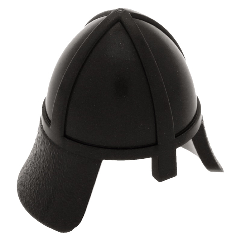 樂高 3844 6059 6073 黑色 彈形 彈頭 頭盔 帽子 城堡 士兵 人偶 配件