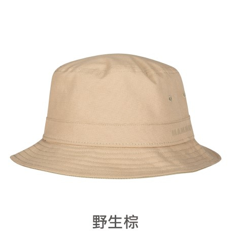 【全新】Mammut 長毛象 Bucket Hat 雙面漁夫帽/遮陽帽UPF50+ 棕色 M號