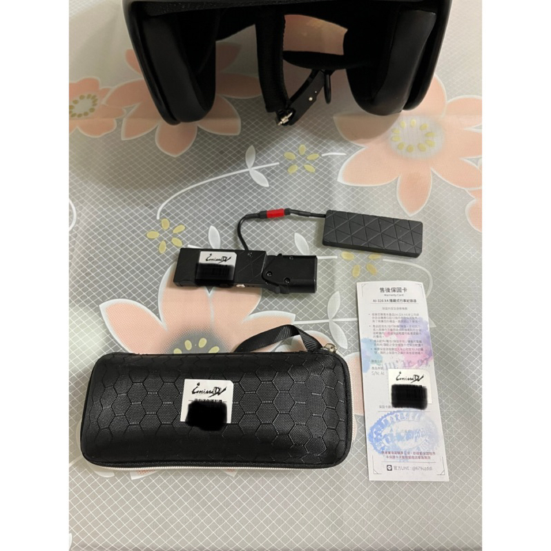 【iMiniDV X4 】安全帽式機車行車記錄器 二手品
