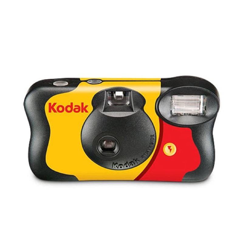 #二手全新【Kodak 柯達】FunSaver 一次性閃光燈底片相機(可拍攝27張)