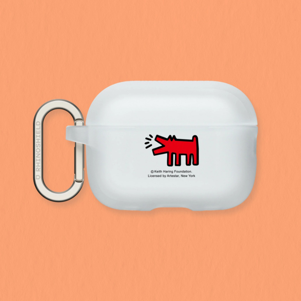 犀牛盾 適用Airpods 4/3/2/1/Pro/Pro 2 防摔保護殼∣Keith Haring系列/咆嘯犬