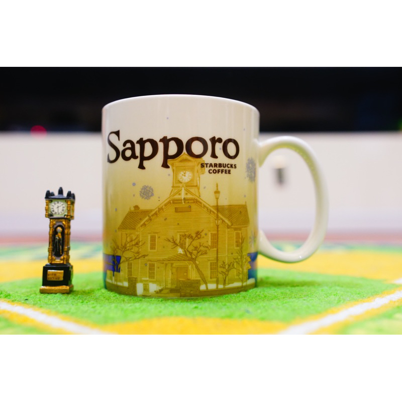 星巴克 Starbucks 札幌Sapporo 馬克杯 城市杯 icon 無標