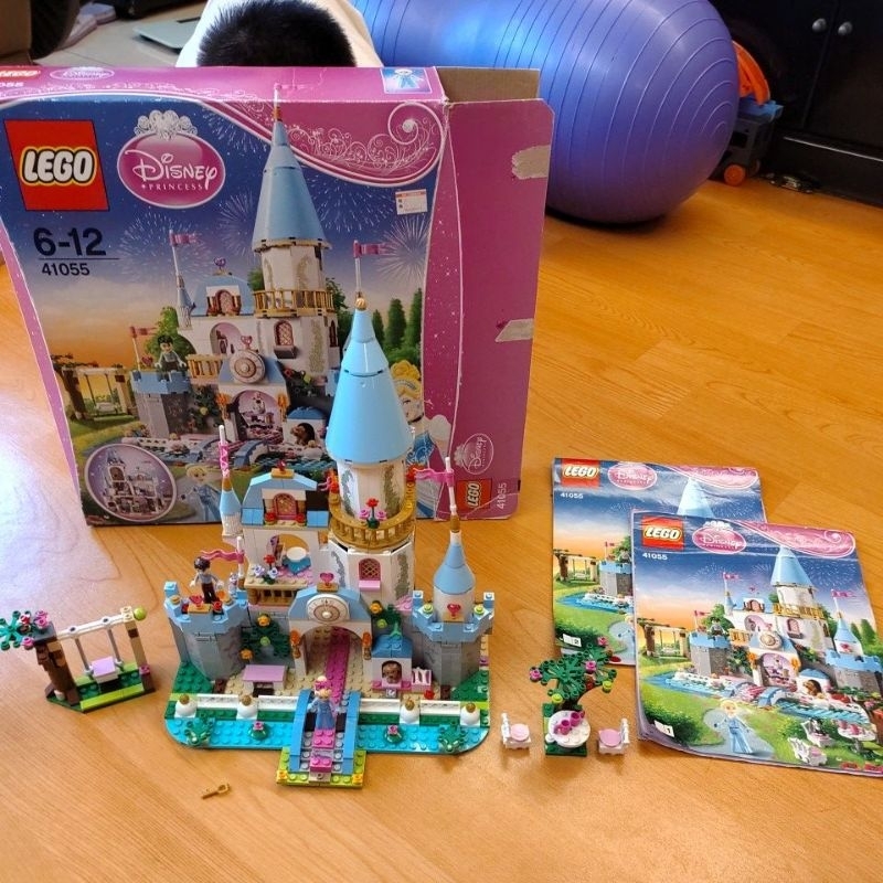 二手樂高積木LEGO 41055迪士尼公主王子城堡/有外盒/有說明書/桃園可以面交