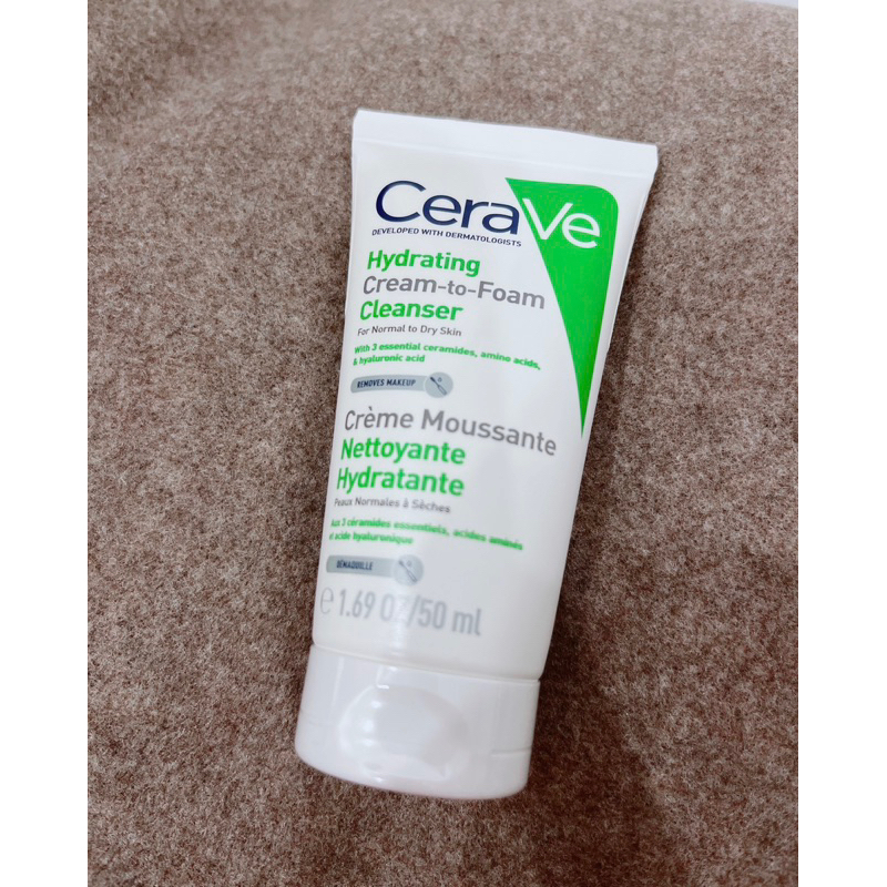 Cerave適樂膚 溫和洗卸泡沫潔膚乳50ml