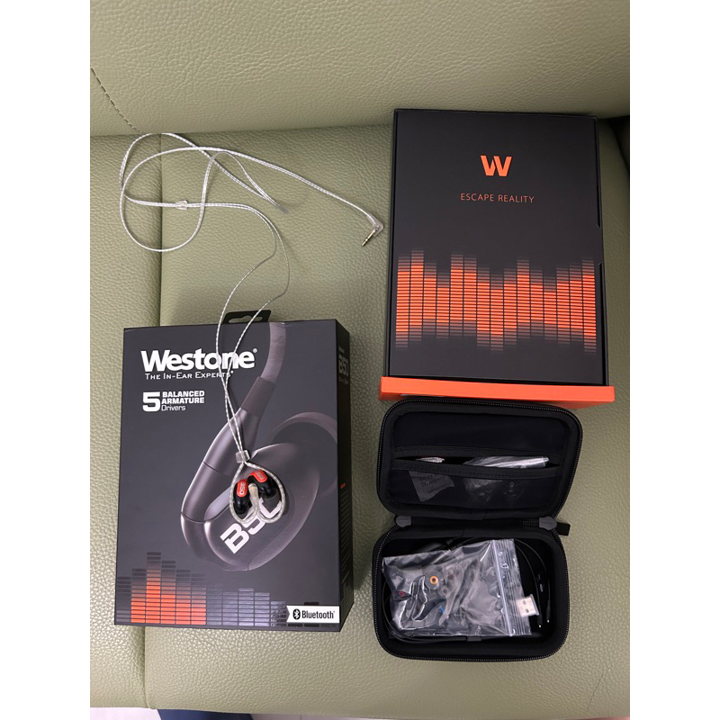 Westone B50 5單體 入耳式 耳機 附藍芽連接線