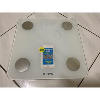 【KINYO】藍牙健康管理體重計 (DS-6591) 體重計 / 藍芽體重計 / iphone 智慧手機 APP連線