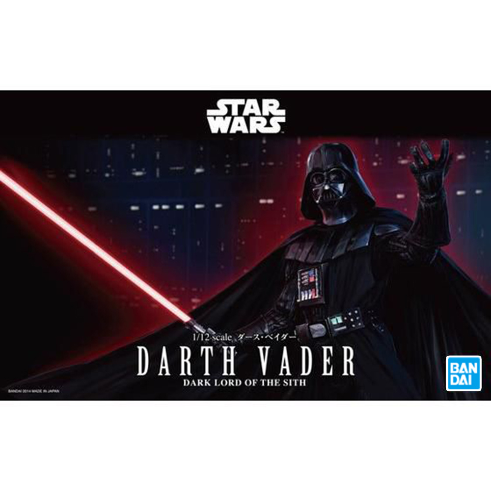 【BANDAI】組裝模型 1/12 星際大戰 Star Wars 黑武士 公司貨【99模玩】