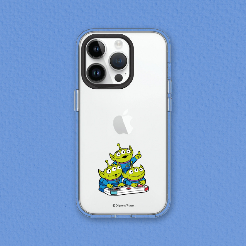 犀牛盾 適用iPhone Clear透明防摔手機殼∣玩具總動員系列-三眼怪打電玩