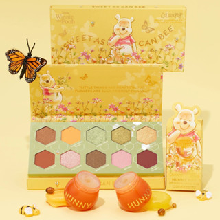 預購🌰Colourpop x Disney 小熊維尼 Winnie the Pooh 眼影盤 護唇膏 磨砂膏 護唇