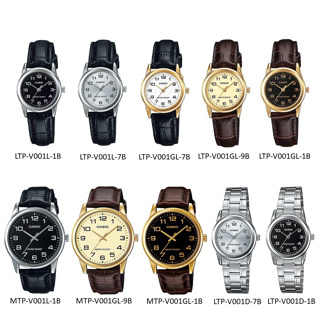 經緯度鐘錶 CASIO復古錶金框皮質錶帶 復古石英錶 時尚經典 韓版代購熱銷系列 LTP-V001L