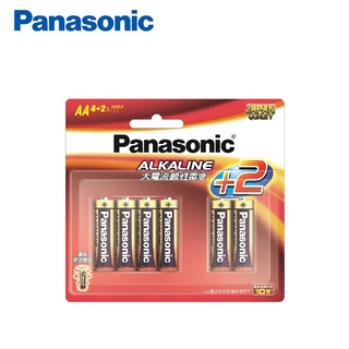 【panasonic】國際牌 鹼性電池3號6入