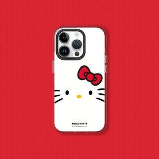 犀牛盾 適用iPhone Clear 抗黃化透明防摔手機殼∣Hello Kitty系列/大臉Hello Kitty