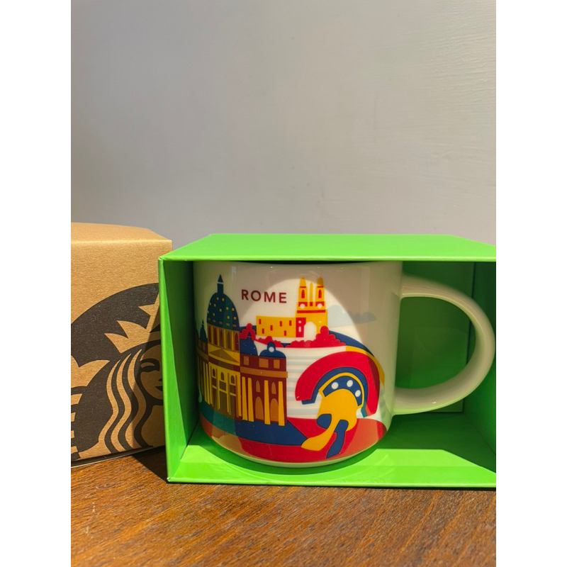 STARBUCKS MUG YAH系列 星巴克城市杯 羅馬 ROME必收藏選物系列