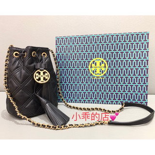 免運💕正品TORY BURCH Fleming Soft Mini Bucket Bag 鍊帶水桶包