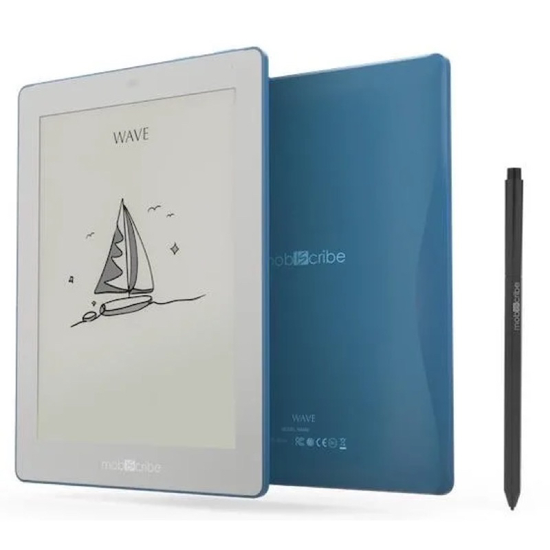 MobiScribe WAVE 7.8＂ 電子筆記本 藍(黑白款）