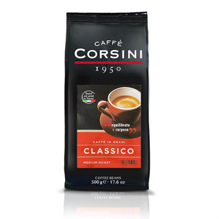 ☕義大利 CORSINI 經典摩卡咖啡豆 Medium Roast 500g