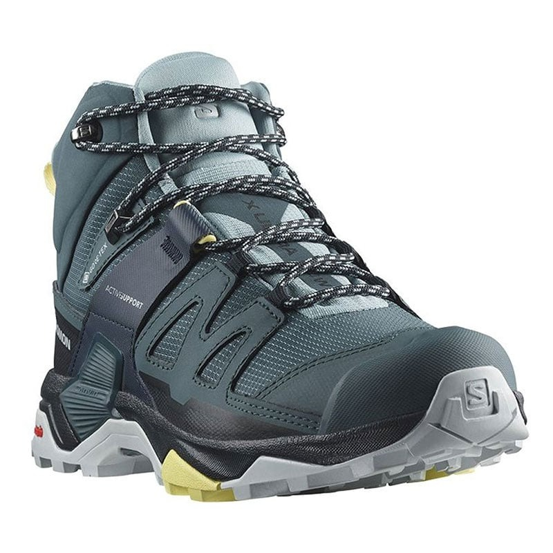 【SALOMON 法國】女 X ULTRA 4 GTX中筒登山鞋 『觀星藍/碳黑/藍』473528 登山鞋 健行鞋 多功