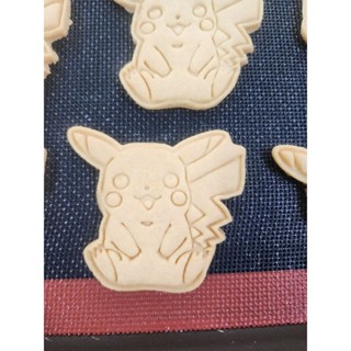 皮卡丘原味奶香壓模餅乾