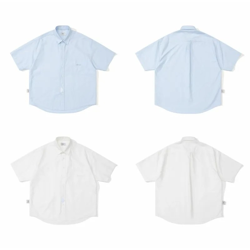 【P.COAST LAB】LAPRIMA 23SS SOLID COLOR POCKET SHIRT 素色口袋短袖襯衫