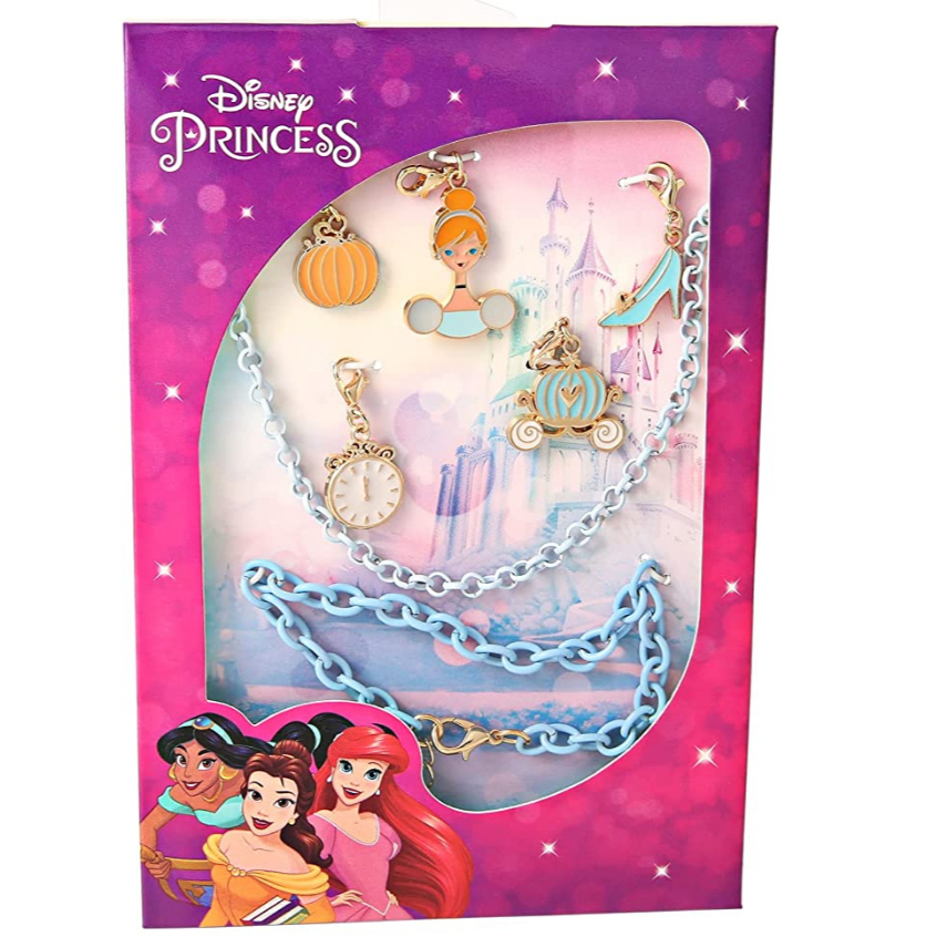 預購❤️正版❤️美國迪士尼  公主 灰姑娘 仙度瑞拉 兒童項鍊 項鍊 Cinderella 手鍊 兒童首飾