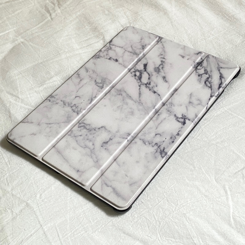 iPad Air 3 10.5 三折保護套大理石紋磁吸平板套支架皮套 喚醒模式 適用iPad Air第三代 #二手