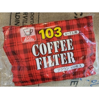 [日本進口] Kalita 濾紙 101 102 102 無漂白 咖啡濾紙 扇形濾紙