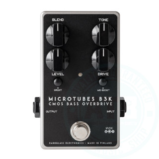 Dark glass / Ｍicrotubes B3K mk2 貝斯破音效果器(Overdrive)【ATB通伯樂】