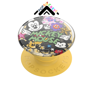 隔日到貨 泡泡騷 手機支架 迪士尼 米奇筆繪 PopSockets 伸縮手機支架