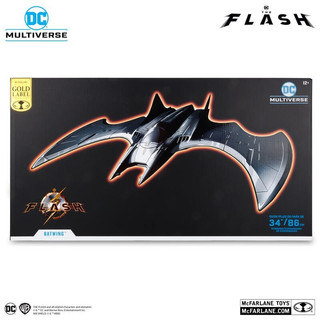 {玩具路邊攤} 代理版 麥法蘭 DC 電影閃電俠 蝙蝠俠 蝙蝠戰機 蝙蝠翼 載具 1989 BATWING